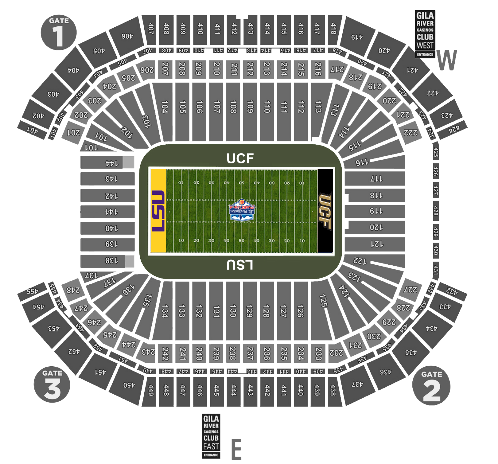 Glendale State Farm Stadium Seating Chart