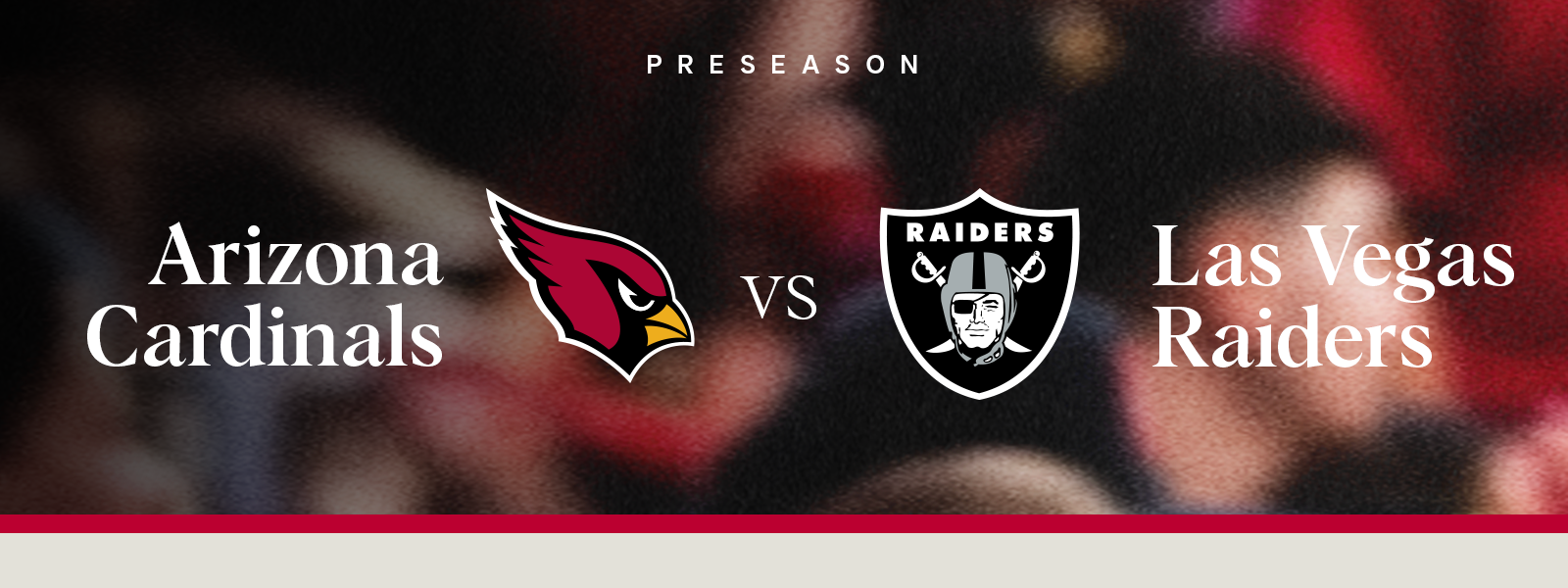Raiders vs. Cardinals
