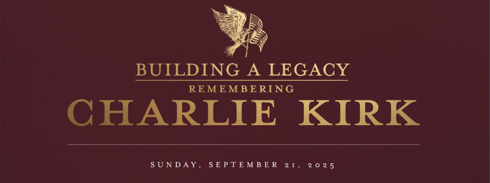 Remembering Charlie Kirk