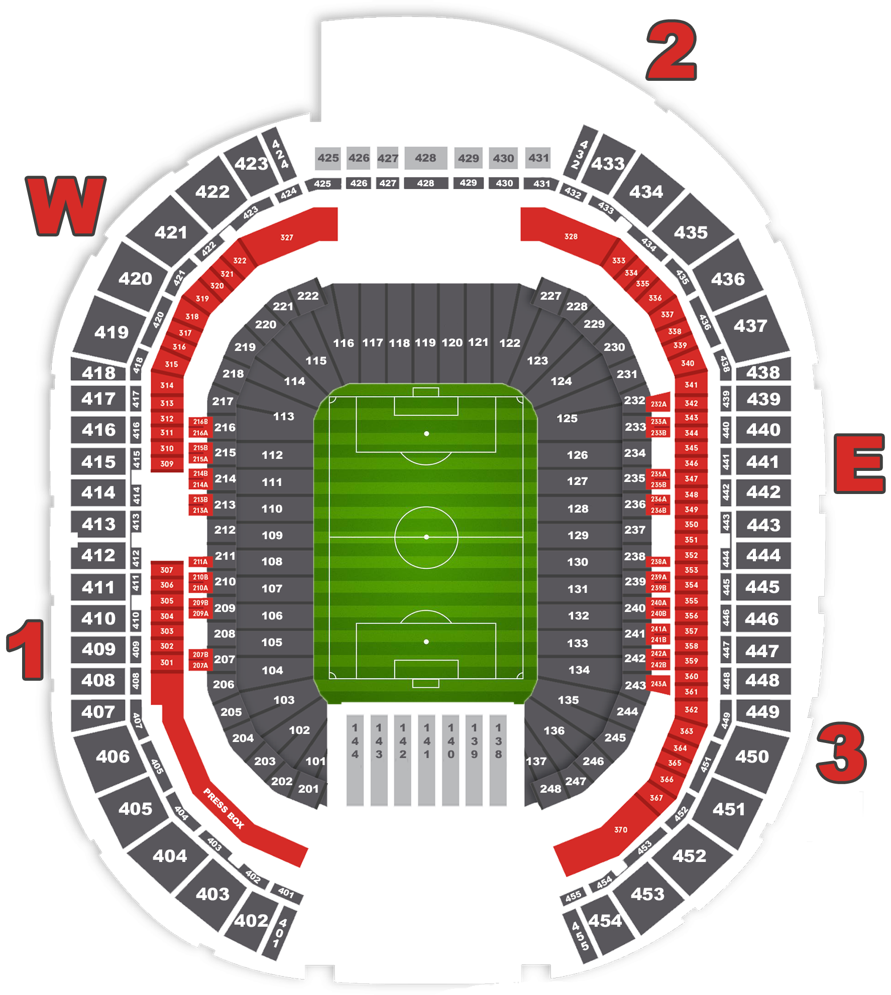 Seating Chart State Farm Stadium