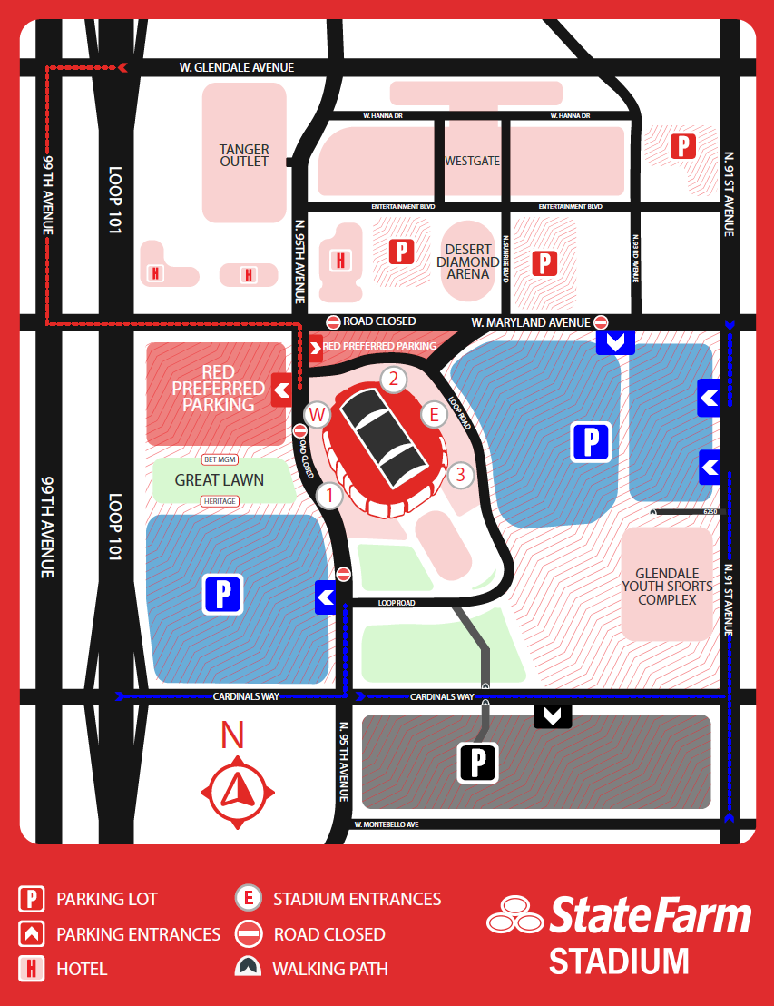 State Farm Stadium Parking Map 2024.png