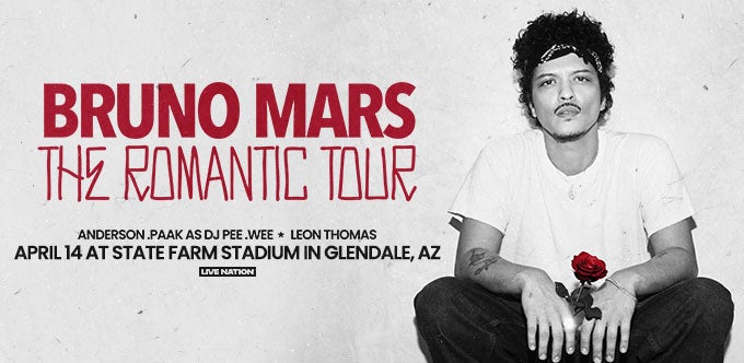 More Info for Bruno Mars 
