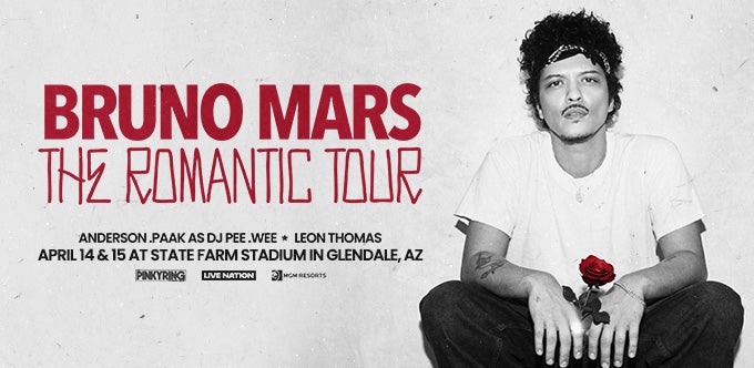 More Info for Bruno Mars 