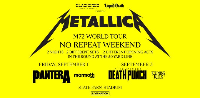 More Info for Metallica
