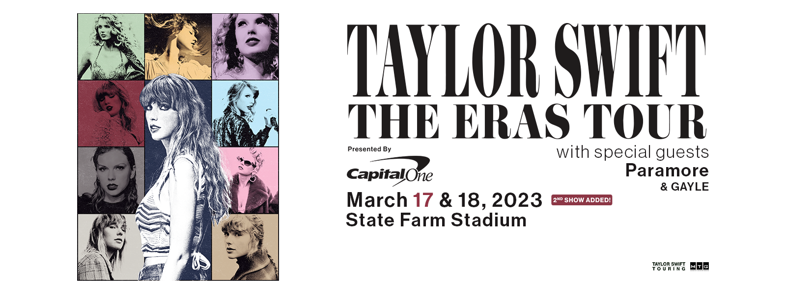 Taylor Swift Eras Tour Glendale Time
