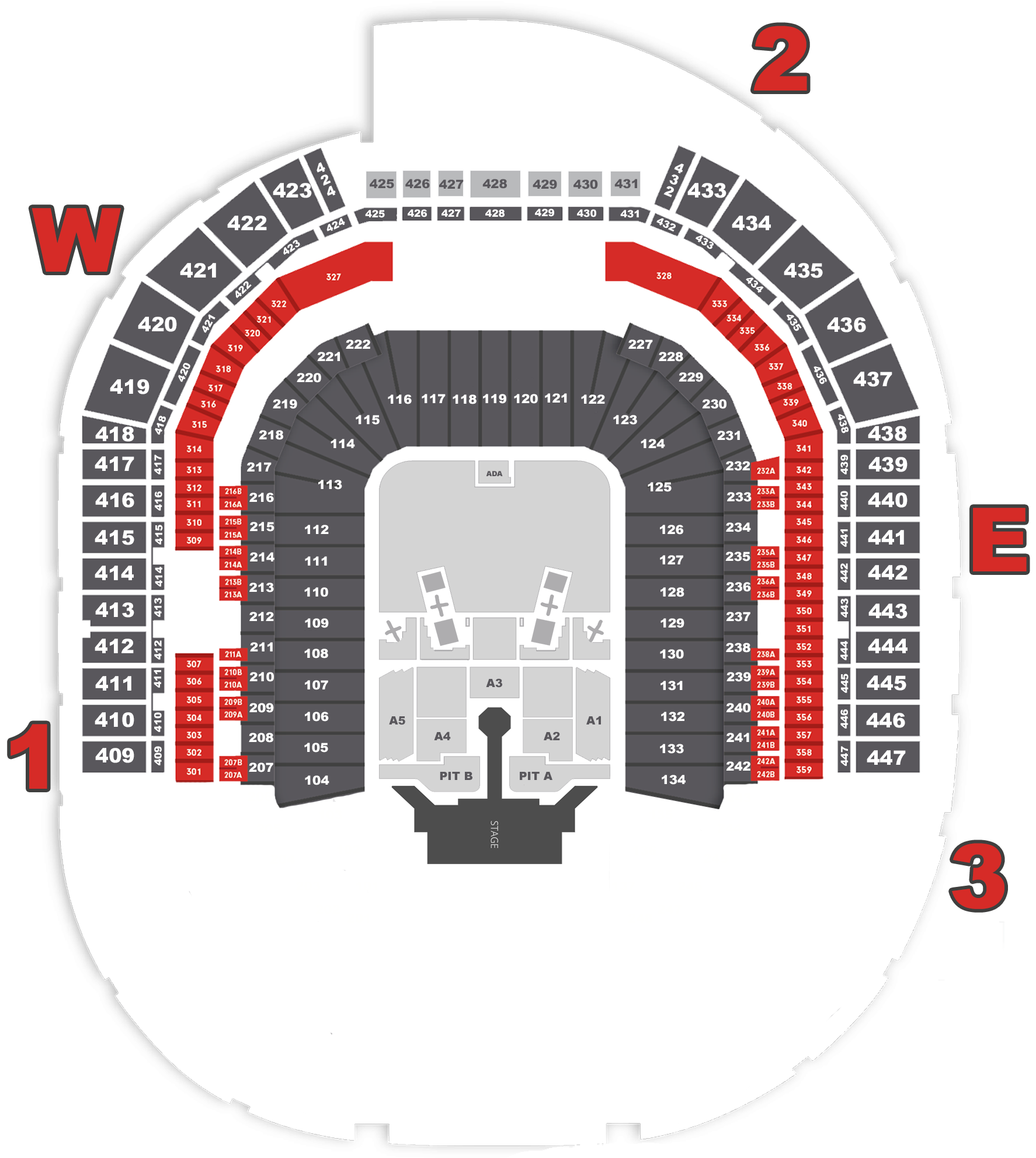 Seating Chart State Farm Stadium