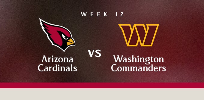 More Info for Commanders vs. Cardinals