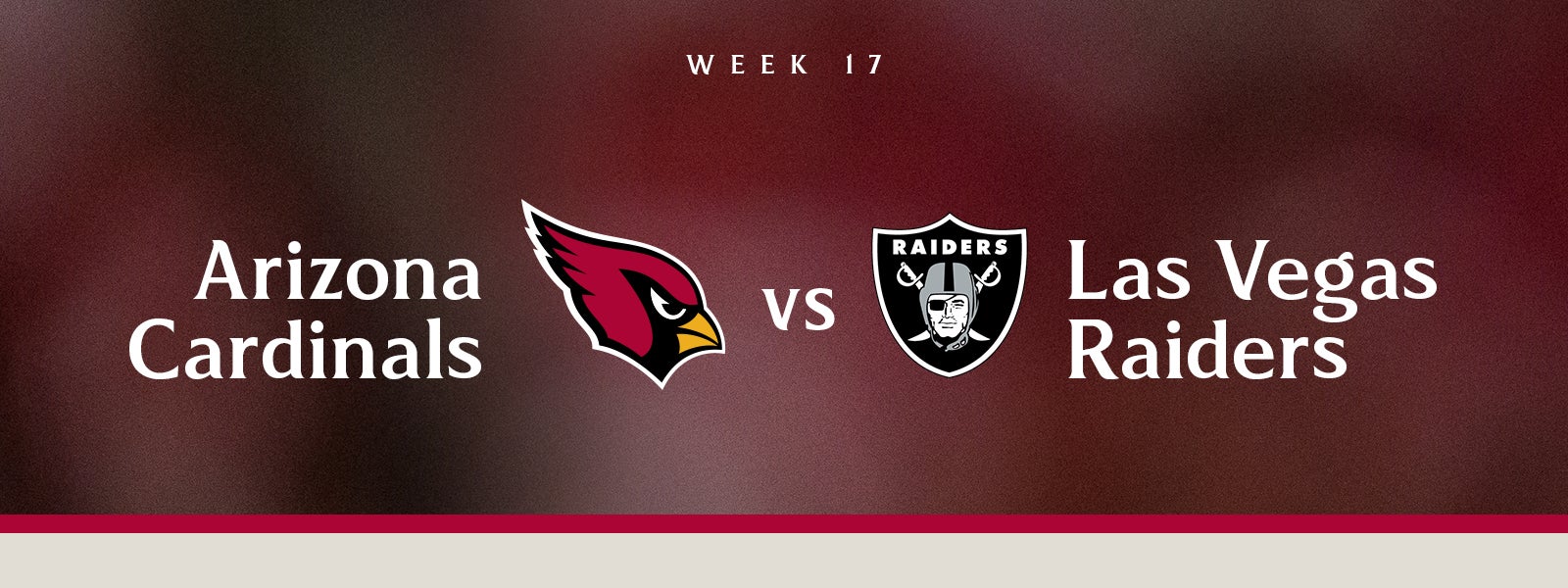 Raiders vs. Cardinals