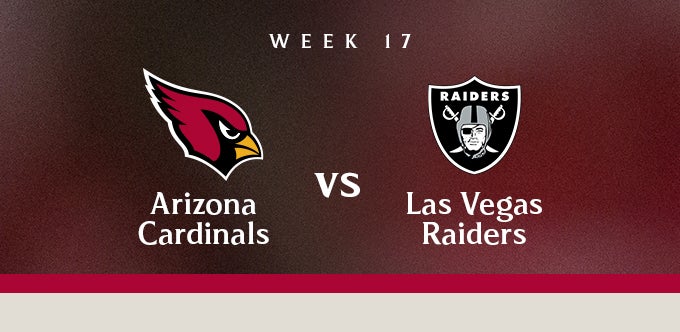 More Info for Raiders vs. Cardinals