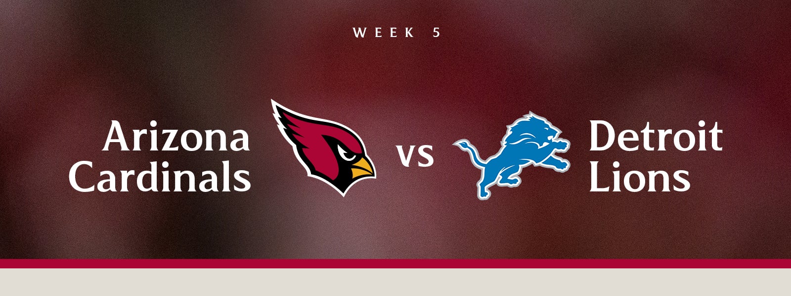Lions vs. Cardinals