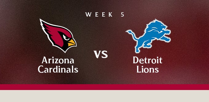 More Info for Lions vs. Cardinals