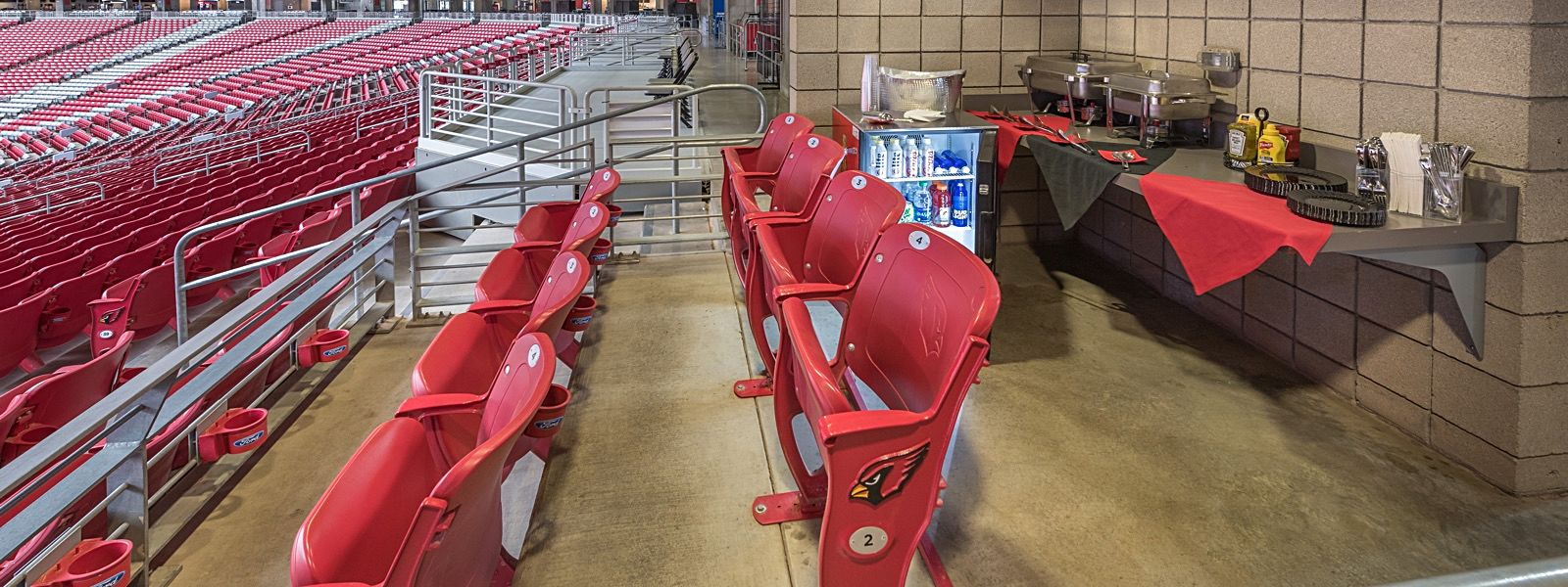 state farm arena concourse